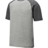 men's raglan short sleeve t-shirt sport tek