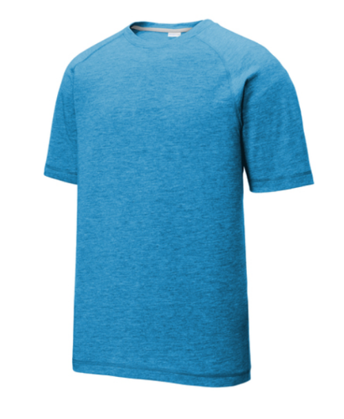 men's raglan short sleeve t-shirt sport tek