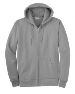 Port & Company men's tall fleece full zip hoodie