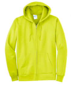 Port & Company men's tall fleece full zip hoodie