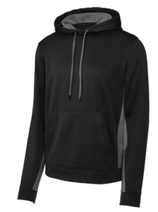 sport tek men's fleece pullover hoodie
