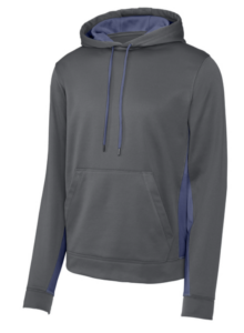 sport tek men's fleece pullover hoodie