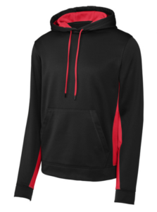 sport tek men's fleece pullover hoodie