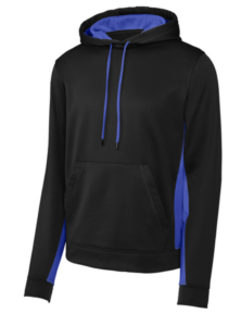 sport tek men's fleece pullover hoodie