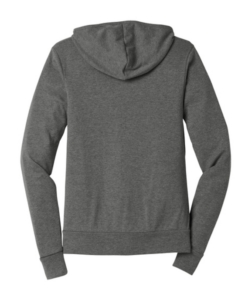 Unisex Bella + Canvas full zip hoodie
