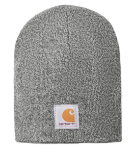 acrylic rib knit beanie