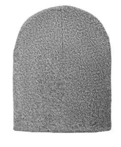 acrylic rib knit beanie