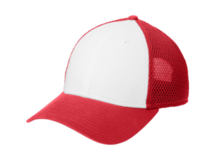 mid-profile structured mesh back cap