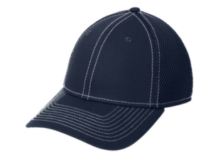 New Era fitted stretch mesh cap