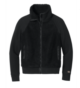 ladies warm full zip jacket
