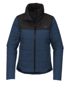 ladies warm North Face puffy