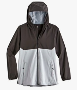 women's full zip hooded windbreaker