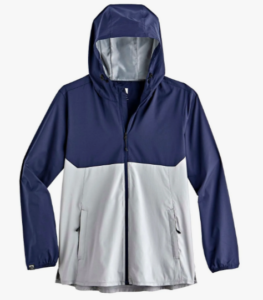 women's full zip hooded windbreaker